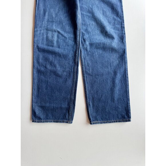 LEVI'S Dad Jean Hello Dark Rinse High Rise Slouchy Straight Leg Jeans, Size 26 - Picture 8 of 16